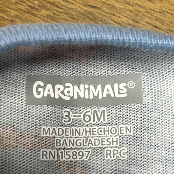 Garanimals Bodysuit Peace Sign Bodysuit multi Sizes - Picture 3 of 5